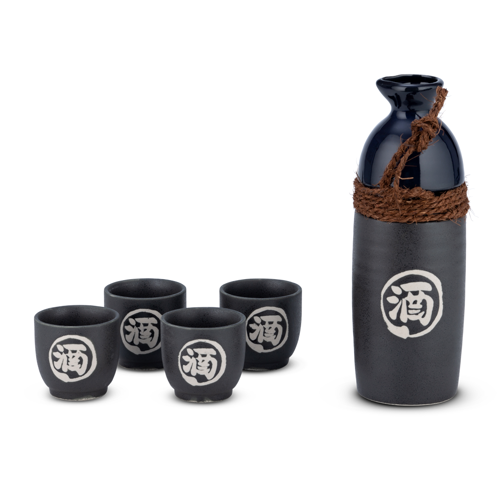 Warimaru Sake Set - Dark Blue