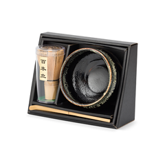 Matchawan Green Tea Set - Black