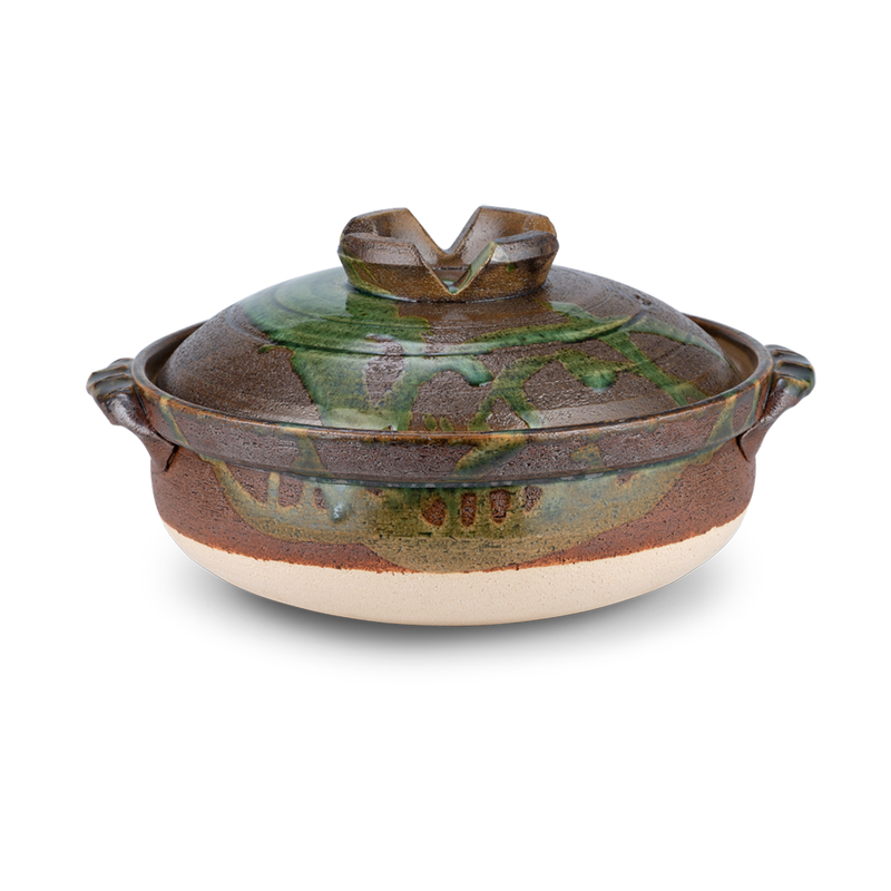 Midori Yuzu Donabe Pot (size 9)