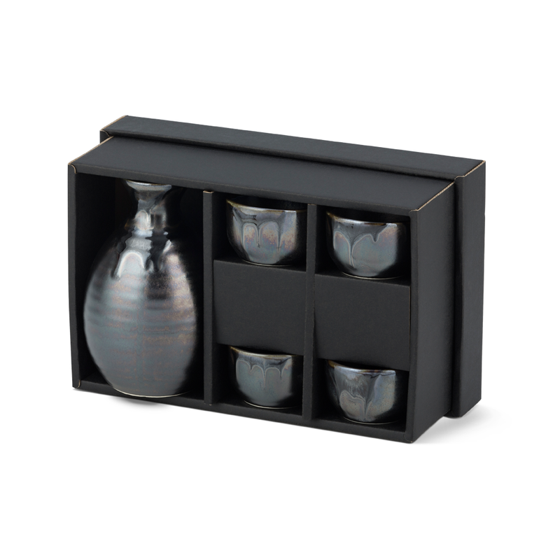 Sake Set - Black