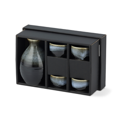 Sake Set - Grey/Black