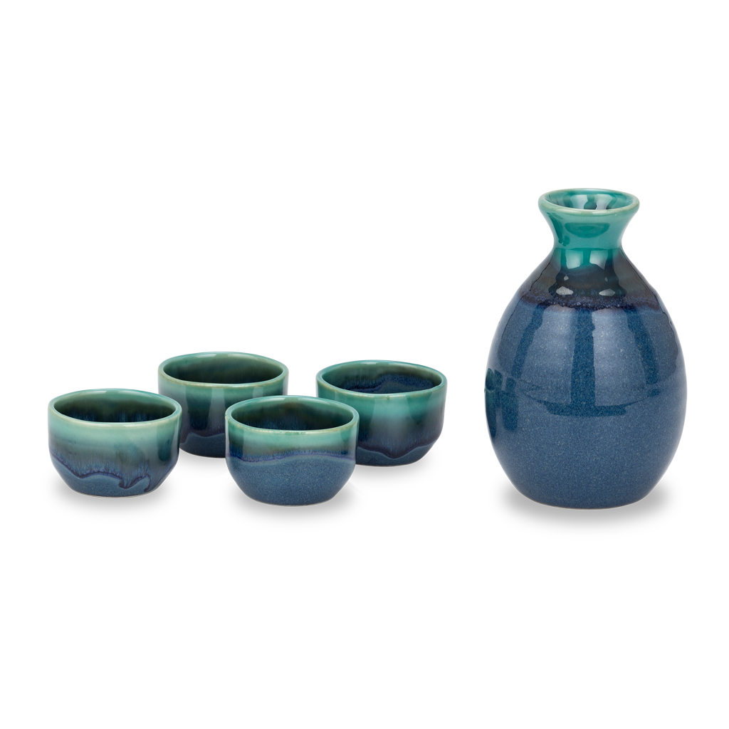 Sake Set - Blue