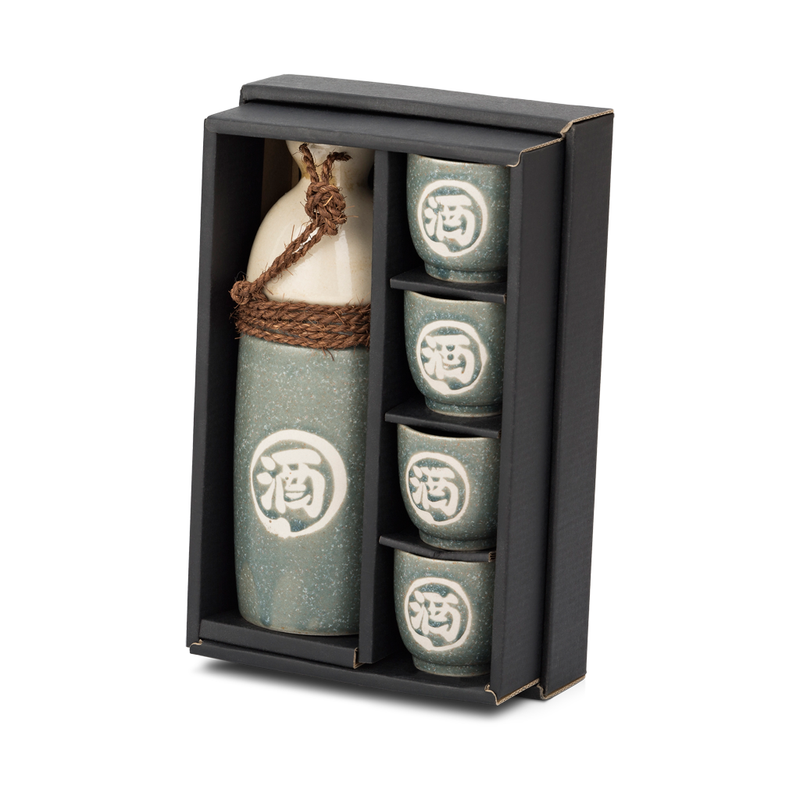 Warimaru Sake Set - Green