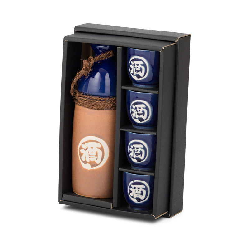 Warimaru Sake Set - Blue